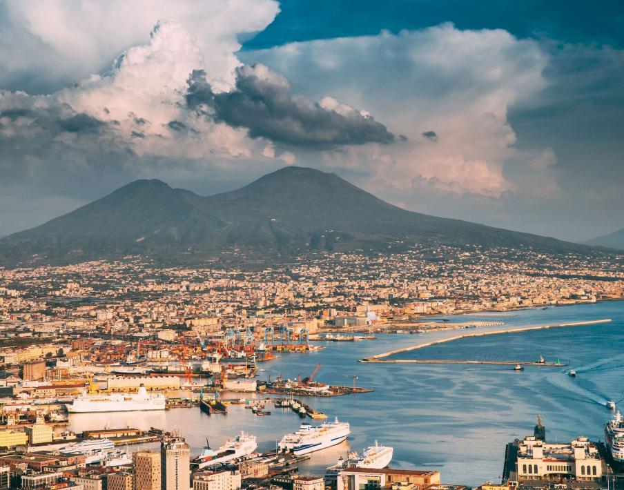 Napoli - Naples - naples-italy-top-view-cityscape-skyline-of-naples